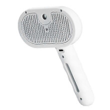 Pet Steam Brush for Dog Pet Steam Brush 4-in-1 Self-Cleaning Steam Pet Brush Steam Cleaner for Pets 25-26