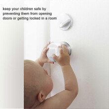 Door Knob Covers for Child Safety, Child Proof Door Knob Covers, Upgraded Design Child Safety Locks for Door Knobs 25-26