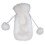 2026 White faux fur bottle cover 1
