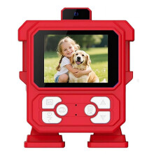 48MP Children'S Camera Cute High Definition Thermal Printer Dual HD Cameras 16x Zoom Power 1080P Ultra HD Videos A