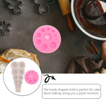 2St DIY Siliconen Mallen Voor Chocolade En Dessertdecoratie