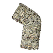 2026 Grass Tunnel & Straw House Chew Toy for Hamsters, Rats, Rabbits, Squirrels