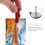 100St Decoratieve Push Tacks Met Clips Voor Prikbord 4