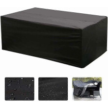 200*160*70cm Garden furniture cover, garden furniture cover, waterproof, winterproof, breathable Oxford protective cover, garden furniture