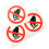 3St Do Not Touch Veiligheidslabels Zelfklevend Met Goede Plak 11