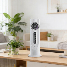 (white) Portable 6-Speed Air Conditioner, with Powerful humidifier, USB Interface, Suitable for Office Bedroom Family