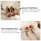 1Paar Knusse Indoor Slippers Met Antislipzool Bruin 6