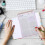 1Pink Schema Planner Met to-Do Lijst En Studiehulpmiddel 9