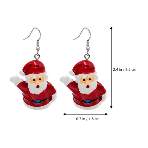 4Paren Kerst Oorbellen Dames Met Diverse Xmas Designs 1