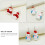 4Paren Kerst Oorbellen Dames Met Diverse Xmas Designs 6