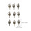 100St Duurzame Ijzeren Ring Pull Handvatten Voor En Meubel 2
