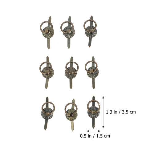 100St Duurzame Ijzeren Ring Pull Handvatten Voor En Meubel 1