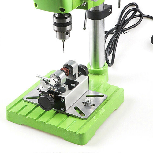 Punch Holder Drill Carving Bed Tool with Clamp Table Bench Silver 26-27s 2