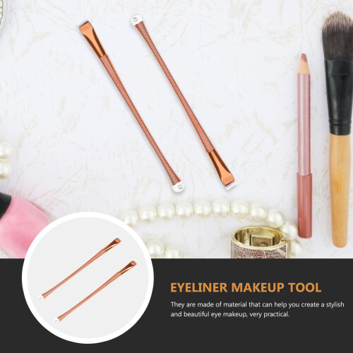 2St Gebruik Make-Upborstels Wenkbrauw En Eyeliner 2