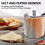 Hand Crank Salt and Pepper Mill with Adjustable Grinder for Kitchen 25-26 2