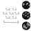 1Set Keyboard Accessoire Satelietas Met Duurzame Abs+metaal 7