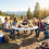 Outsunny Outsunny 4ft Picnic Table Folding Heavy Duty, White 2