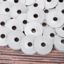 50 Alu-Spulen leer, 0,98 Zoll Durchmesser