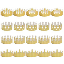 20PCS Paper Crown Hats Party Supplies for Costume Bridal Shower Birthday 26-27s
