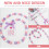 1Valentine Beads String Met Kwasten Voor Valentijnsdecor 5