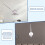 3D Clock Hands,DIY Large Clock Movement Mechanism Needles,Wall Accessories Part Replacement,Silver 6