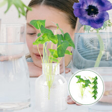 5St Decoratieve Plastic Aquariumplant Vis Tank Accessoires