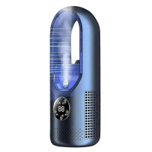 Bladeless Fan Cooling Fan Water-Cooled Desktop Fan Blue