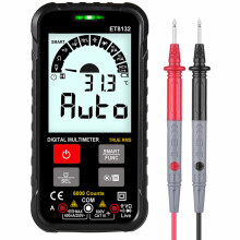 1St Digitale Multimeter Met Ultraslank LCD-Scherm En Gebruik