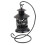Ancient Candlestick Tea Light Stand Moroccan Style for Light Use Black 1