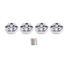 RC Car Upgrade 12mm Binder Kit for MJX 1/14 14301 14302 14303 14304 RC Car Accessories Silver