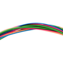 Bunte Gitarrensaiten, 4-teilig, Edelstahlkern