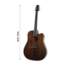 Akustikgitarre 41 Zoll Folk Set