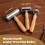 Leather  Dye Pen, Leather  Roller Pen Applicator, Compatible with Dyeing DIY Working,Leather  Printing Tool 7