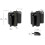2pcs Self Closing Gate Hinges with Safety Cap,Pool Gate Hinges with Alignment Legs Adjustable Fence Hinges 8