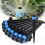 360 Degree Rotating Garden Sprinkler with Emitters for Efficient Irrigation 6