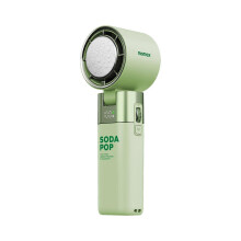 (Green) MOMAX IF21 GO FREEZE Ice Compress Folding High-Speed Handheld Fan