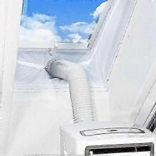 2025 4M Portable Air Conditioner Window Seal, Portable Air Conditioner Accessories for Mobile Air Conditioning Units and Tumble Dryers