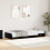 VidaXL vidaXL Bed Frame with Drawer Black Oak 98.5 x 200 cm Engineered Wood 1