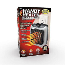(EU plug) 800 Watt Handy Heater Turbo, Wall Outlet Heater -kb S07