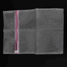 Set Of 4 Durable Coarse Mesh Laundry Bag with Zip Closure 25-26