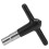 4er Pack T-Griff Drum Tuner Schwarz 1