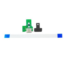 Universellt Gör-det-Själv-Set för PS4-Kontroll 011 030 040 050 055,  4 MOD USB Typ C Laddningskort 030