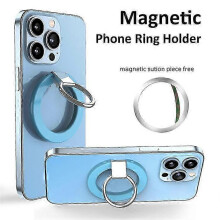 For MagSafe Accessories Magnetic Phone Ring Holder Compatible with iPhone 13/12 Series Adjustable Finger Ring Grip Stand Support 3 2025