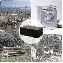 (135*135*75cm) Outdoor Furniture Covers Oxford Fabric Garden Lawn Patio Furniture Covers