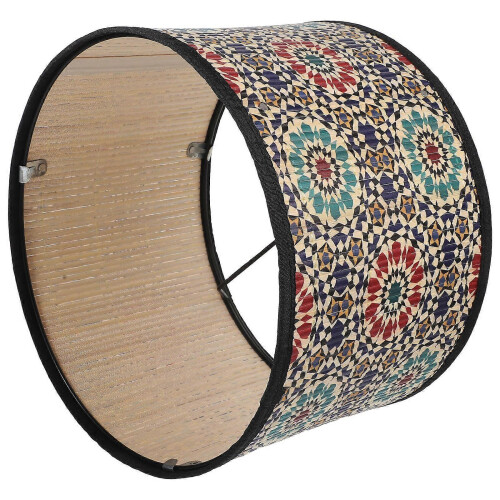 Bedroom Lamp Shade Bamboo Barrel Design with E27 Socket for Pendant