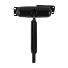 2026 2 Set 70kgs Adjustable Black Surface Mounted Spring Fire Rated Automatic Door Closer 20-70kgs