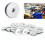 50 Aluminium-Spulen leer, 2,5 cm Durchmesser 1
