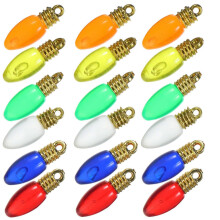 Decorative Bulbs for Christmas Festival Hanging Ornament 150Pcs Assorted Color