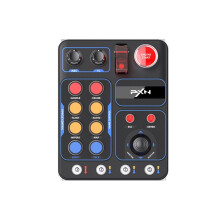 PXN CB1 Simulator Race Central Control Box 30Programmable Button Linkage Lever One Click Start Stop RGB Racing Game Panel for PC