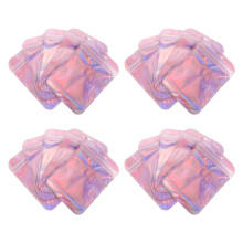 100St Mini Sieradenzak PVC Herbruikbaar Stevige Kleurige Opbergzak